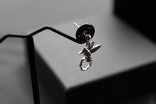 Load image into Gallery viewer, Studs of Hope - Silver Hummingbird Stud
