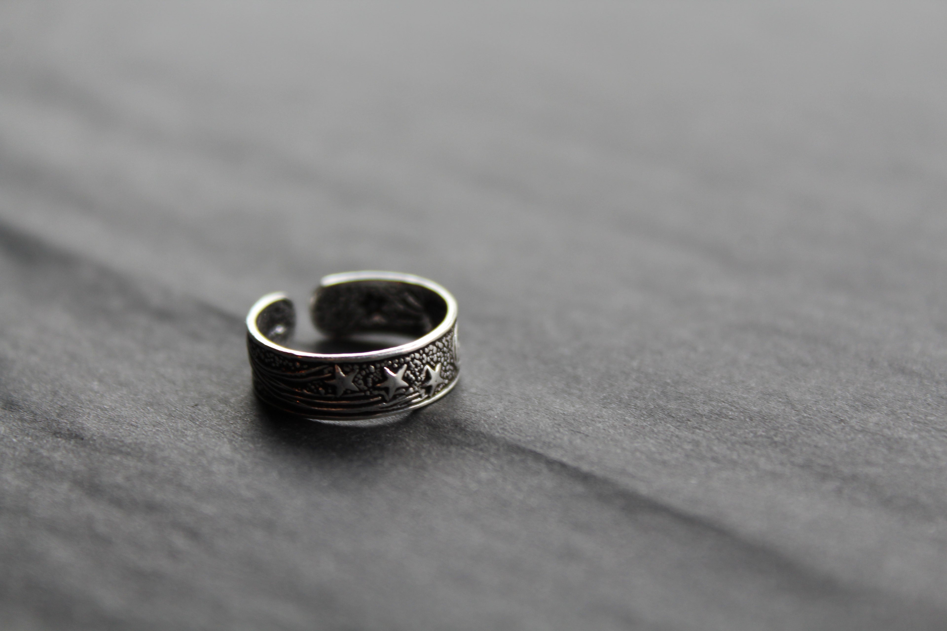Sun Moon and Stars Toe Ring
