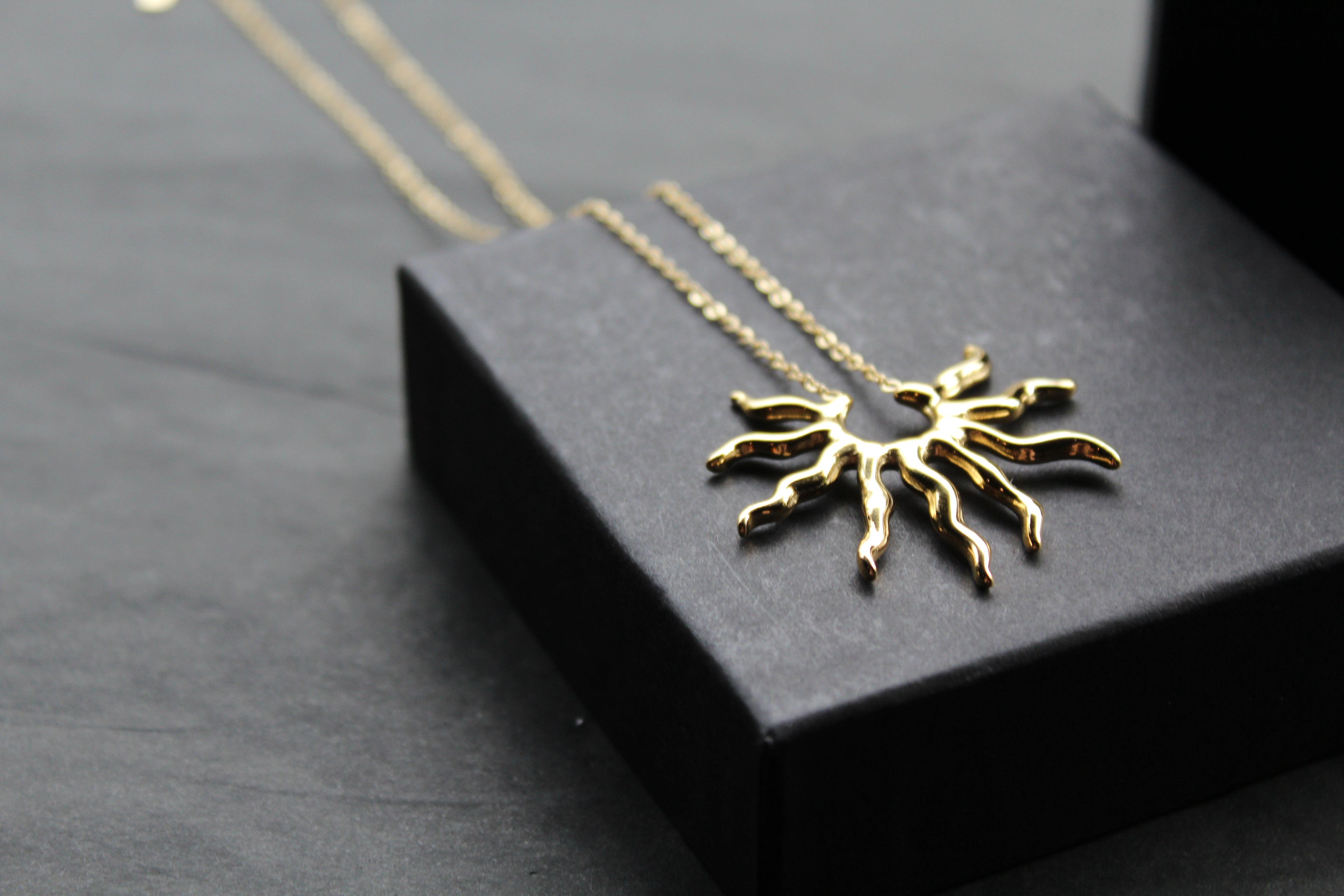 Sunbeam Necklace in Stainless Steel