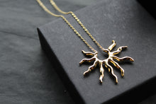 Load image into Gallery viewer, Sunbeam Necklace in Stainless Steel
