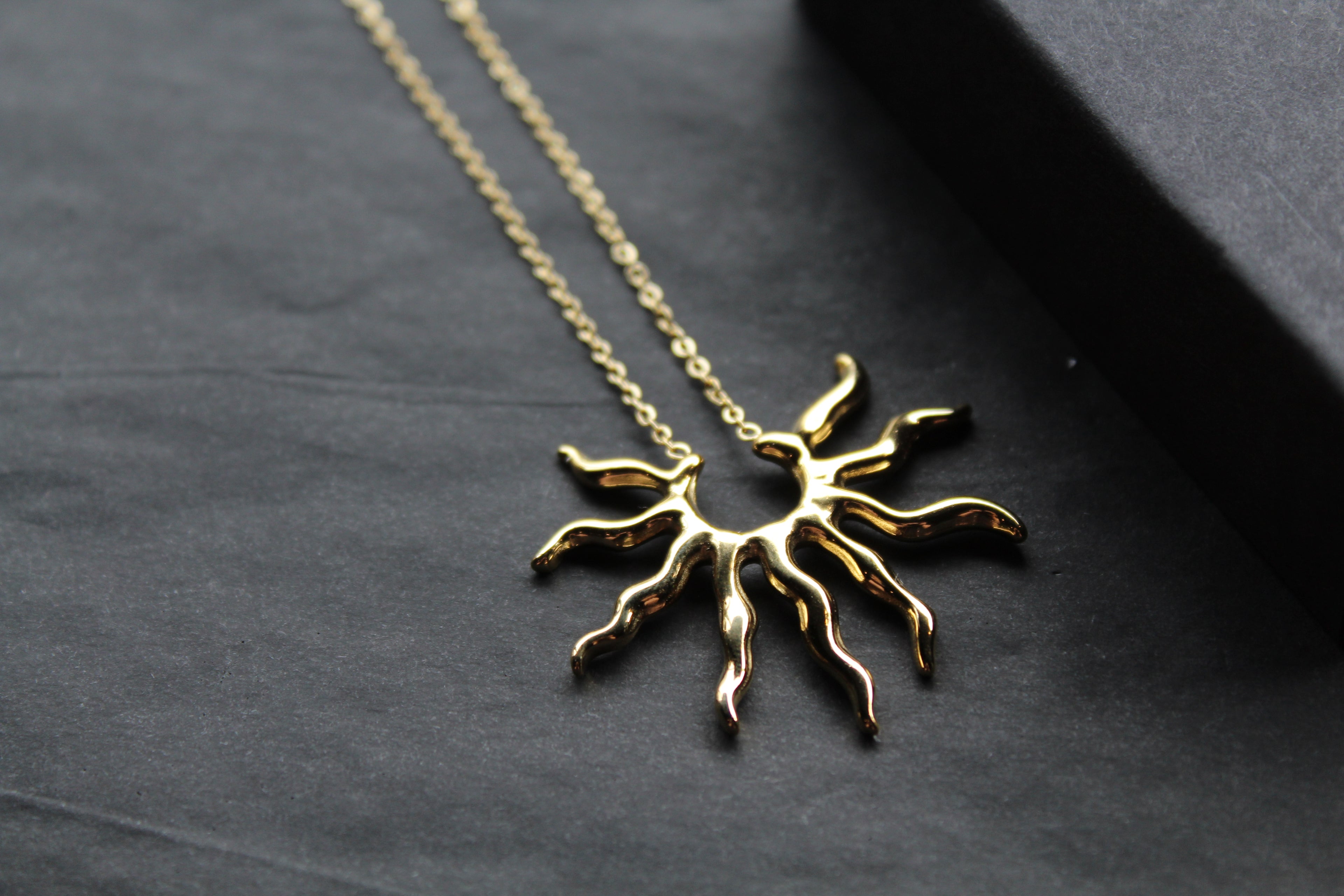 Sunbeam Necklace in Stainless Steel