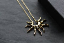 Load image into Gallery viewer, Sunbeam Necklace in Stainless Steel

