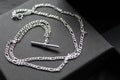 T-Bar Link Silver Chain Necklace