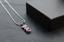 Load image into Gallery viewer, Tourmaline, Ruby and Carnelian Gem Stone Necklace
