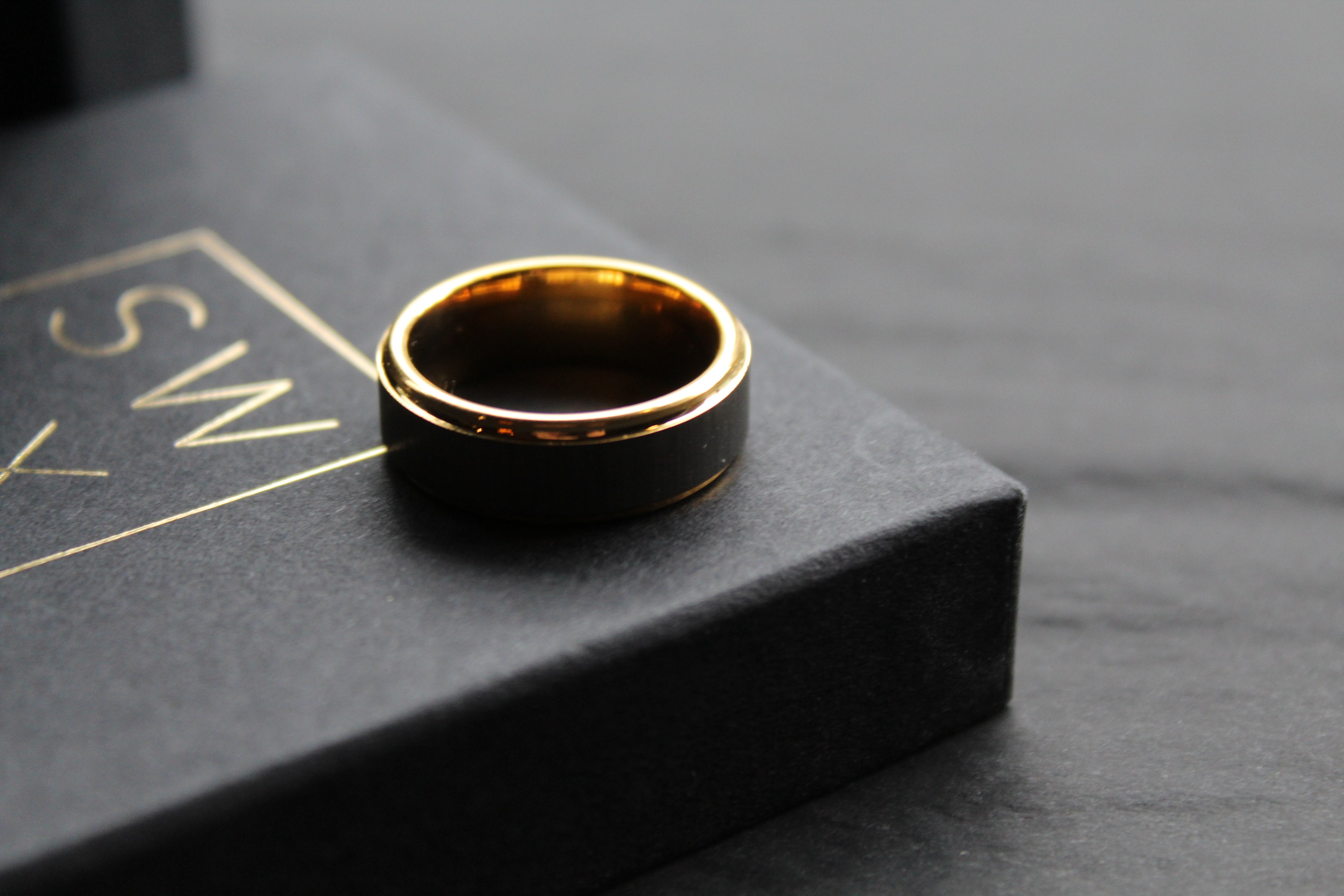 Tungsten Carbide two tone Ring
