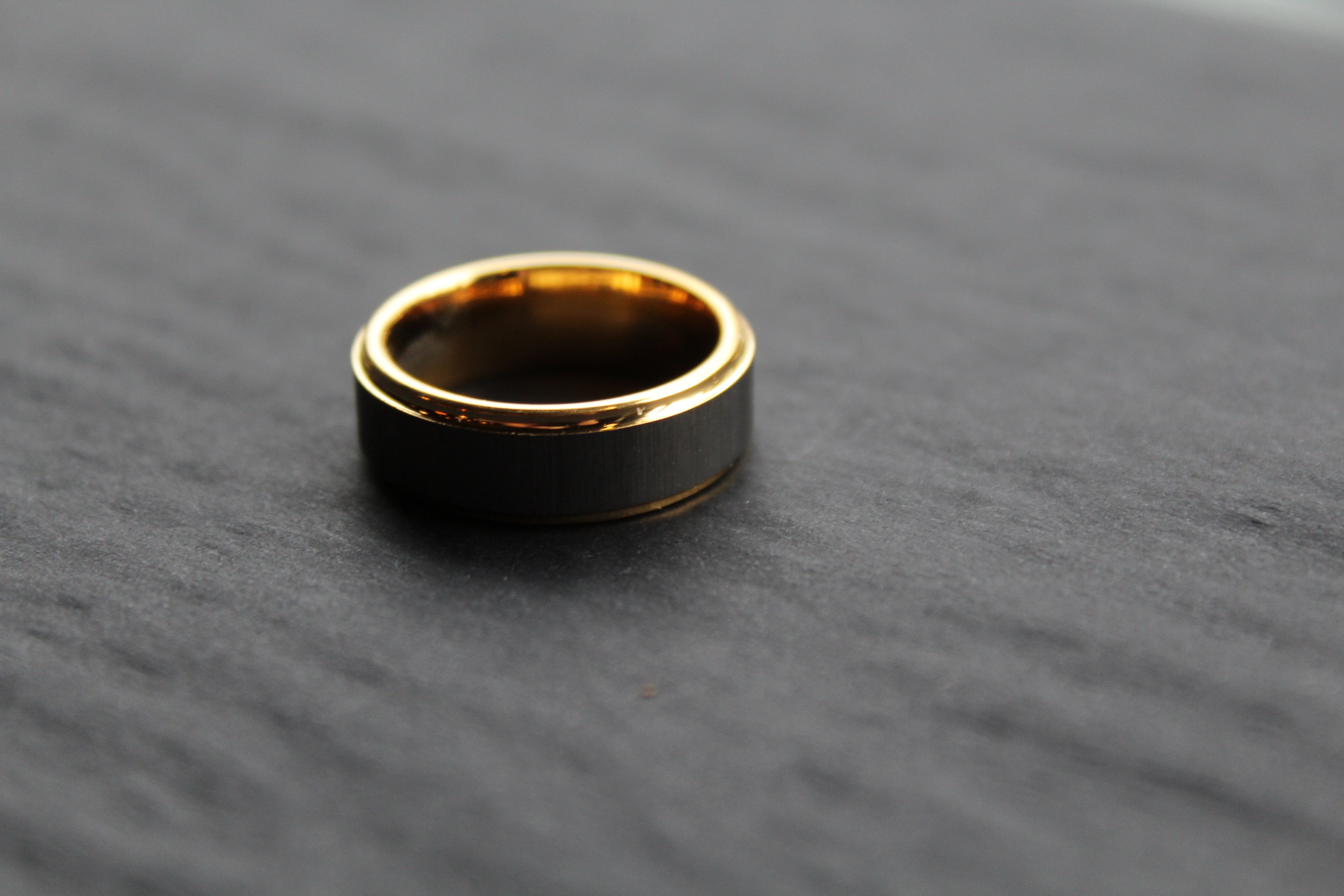 Tungsten Carbide two tone Ring