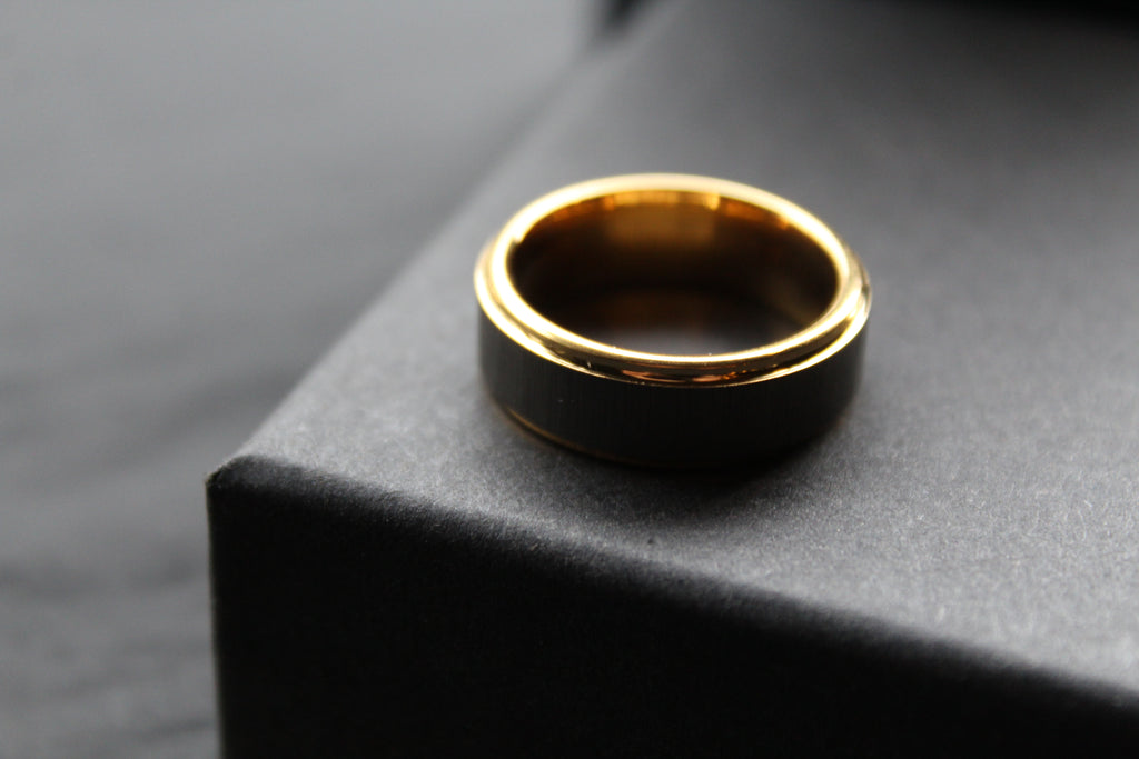 Tungsten Carbide two tone Ring