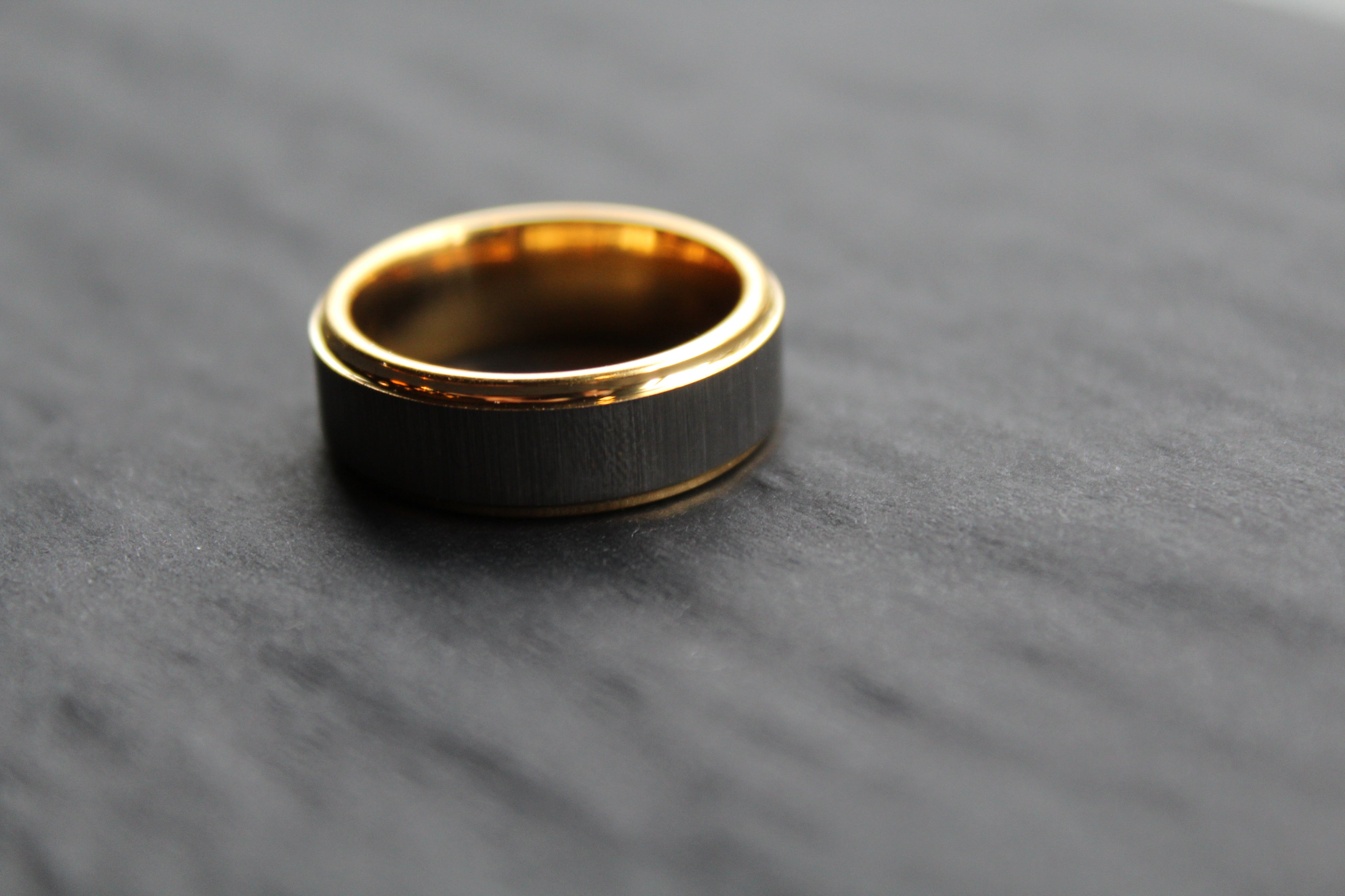 Tungsten Carbide two tone Ring