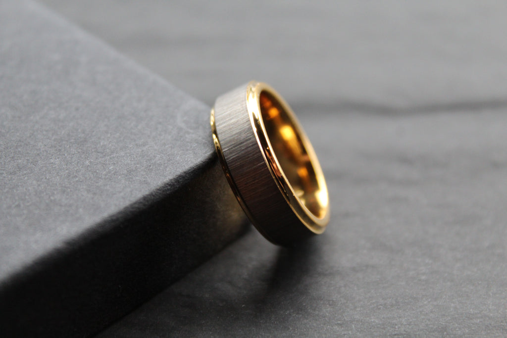 Tungsten Carbide two tone Ring