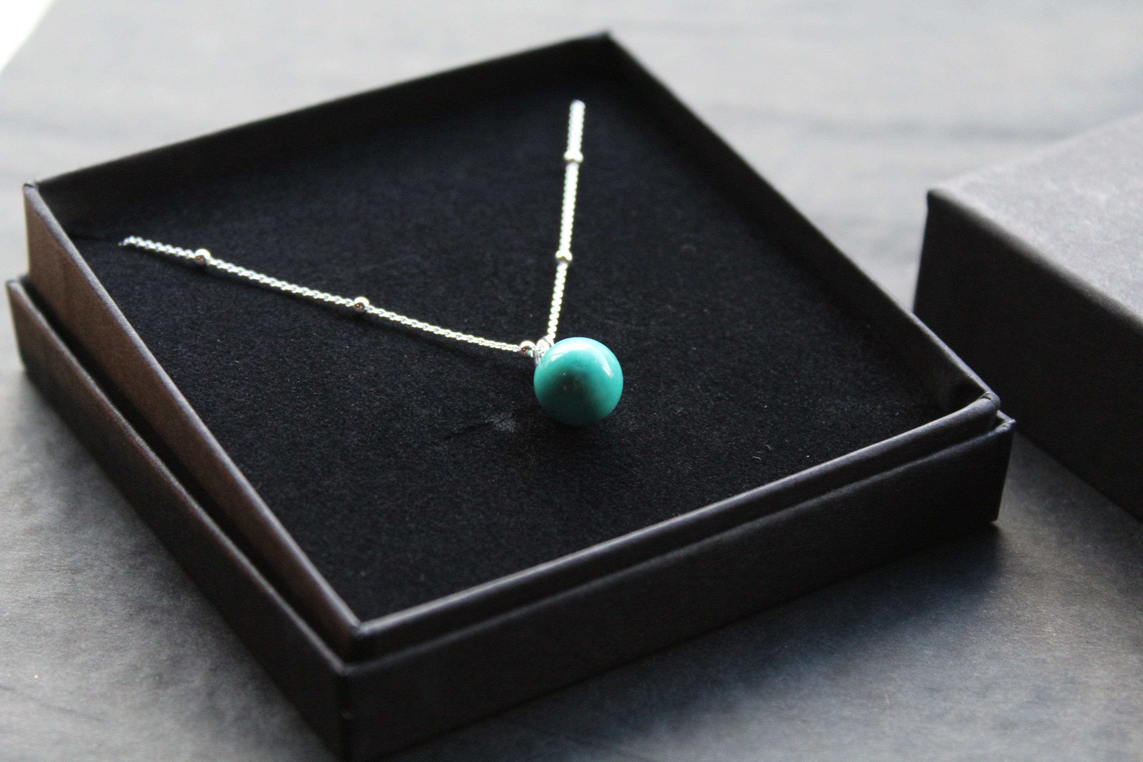 Turquoise Satellite Necklace