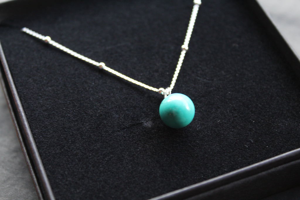 Turquoise Satellite Necklace