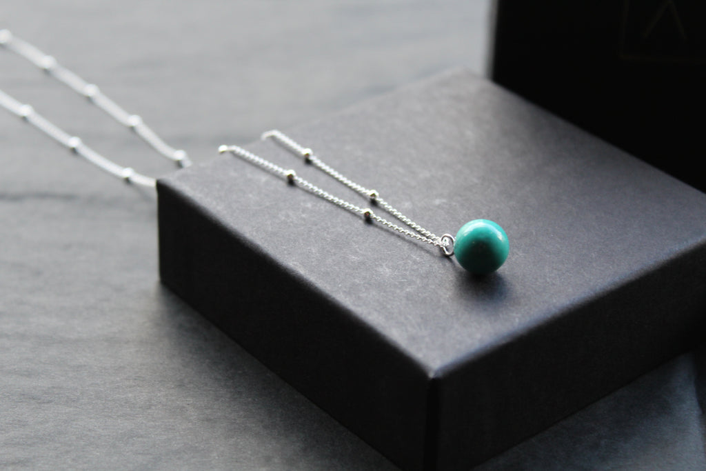 Turquoise Satellite Necklace