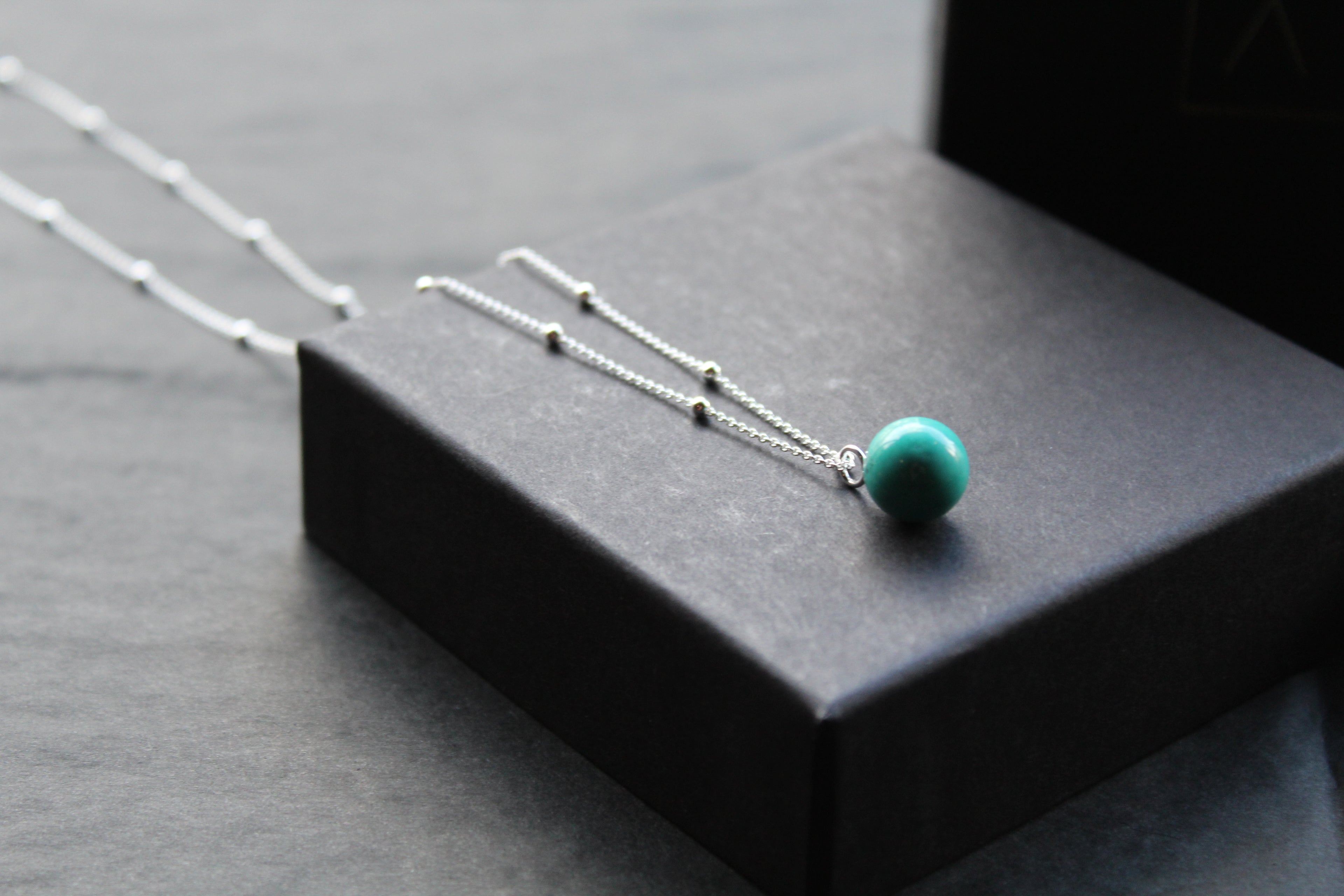 Turquoise Satellite Necklace