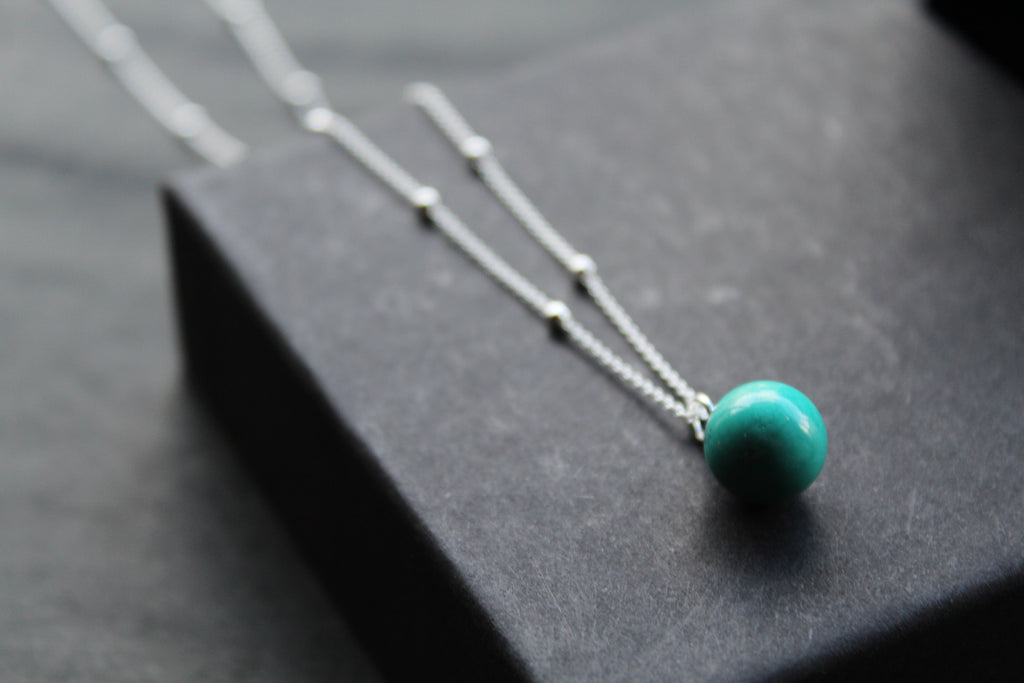 Turquoise Satellite Necklace