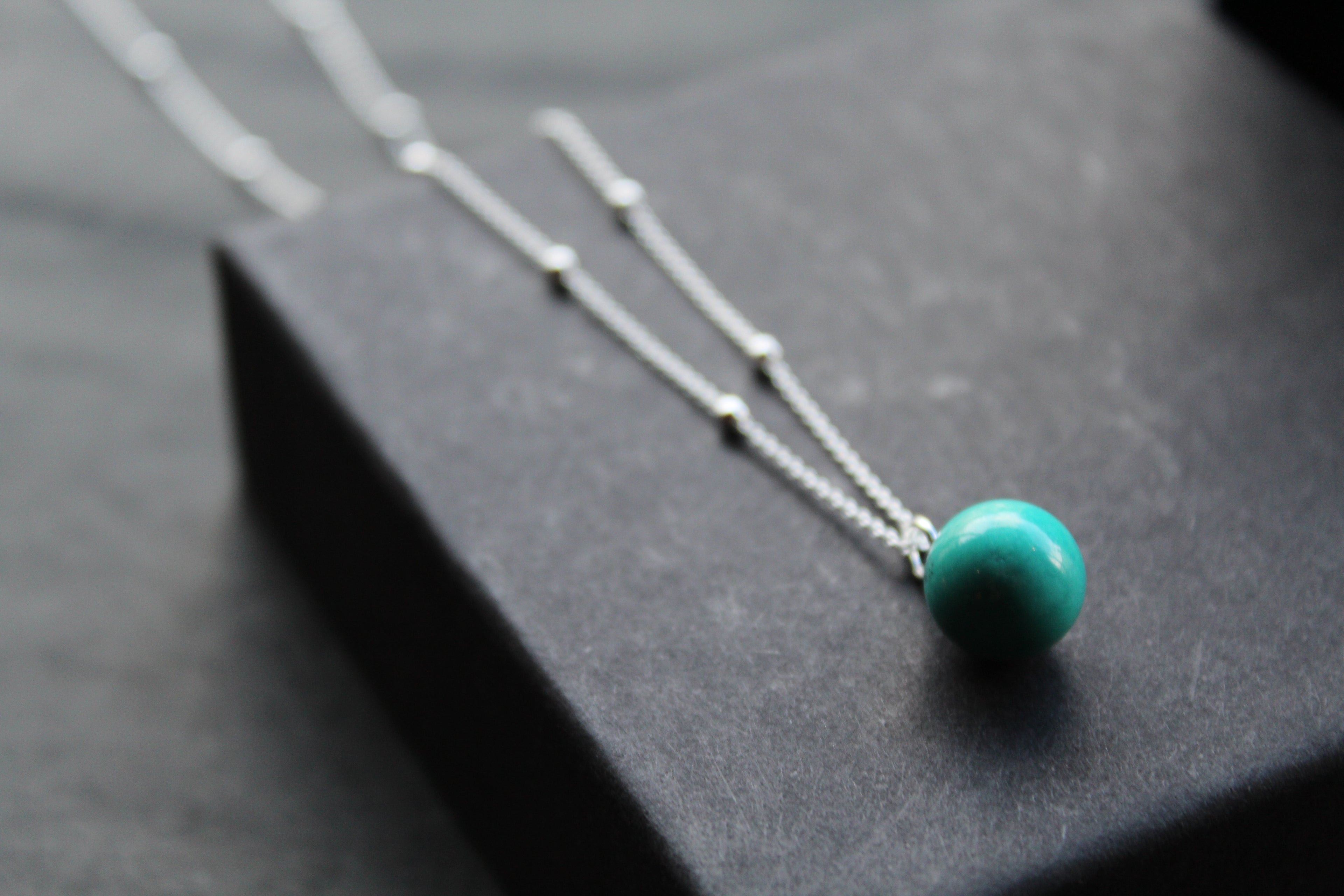 Turquoise Satellite Necklace