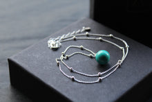 Load image into Gallery viewer, Turquoise Satellite Necklace
