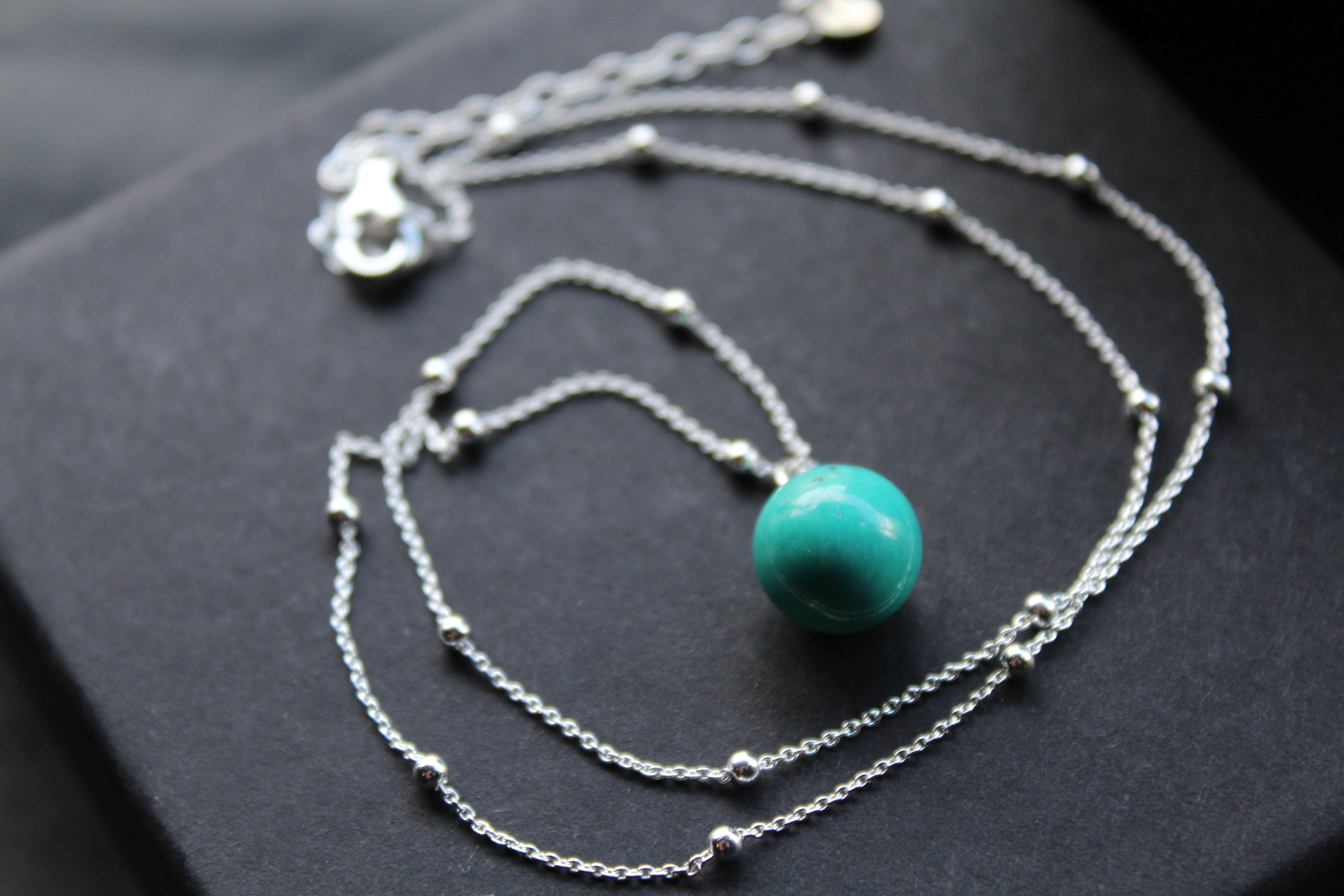 Turquoise Satellite Necklace