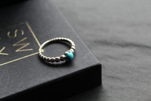 Load image into Gallery viewer, Turquoise Stacking Ring
