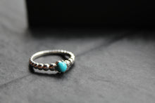 Load image into Gallery viewer, Turquoise Stacking Ring
