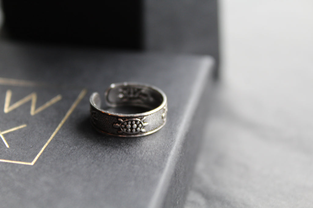 Turtles Toe Ring