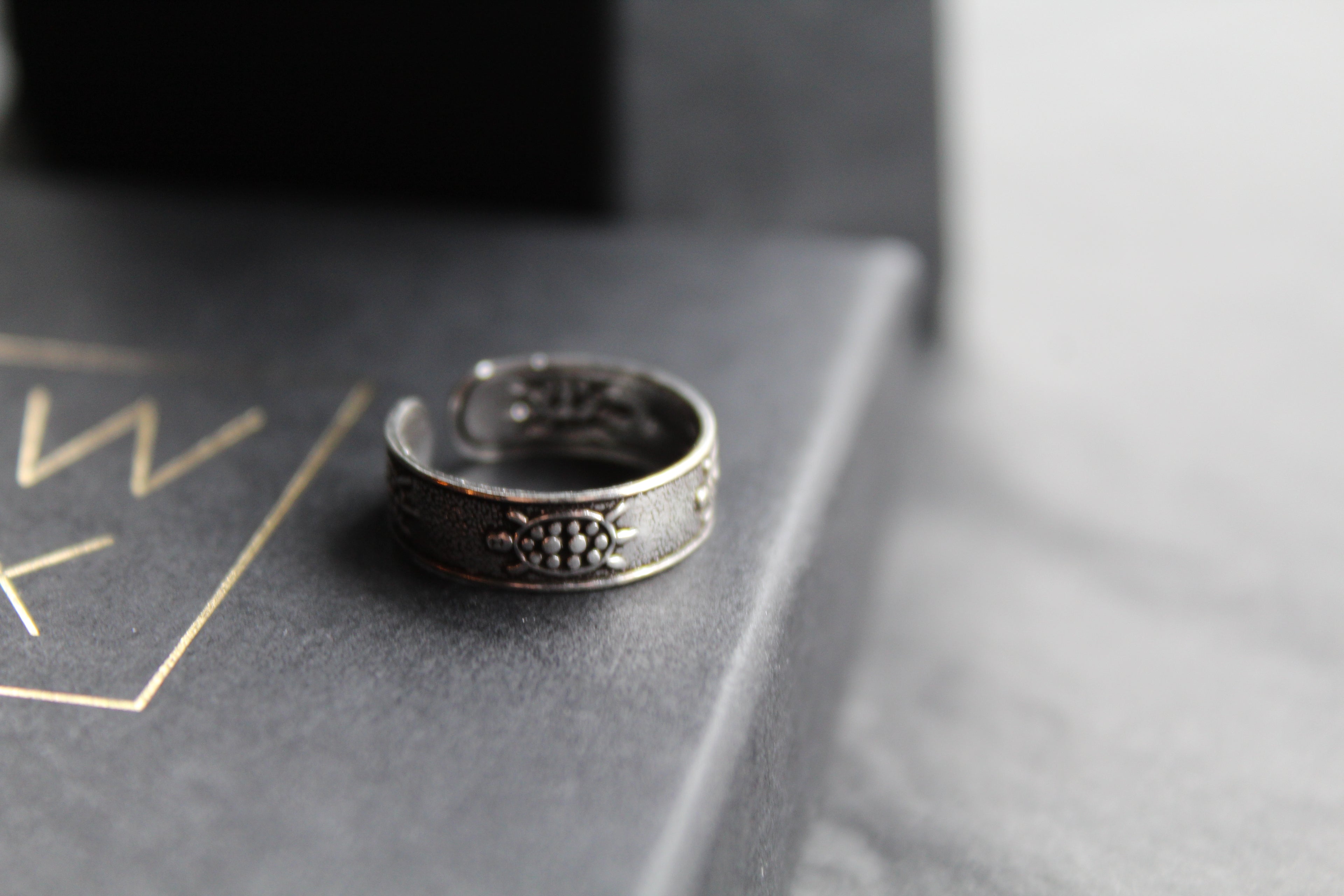 Turtles Toe Ring