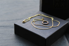 Load image into Gallery viewer, Twisted Circle Necklace
