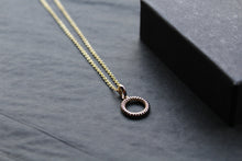 Load image into Gallery viewer, Twisted Circle Necklace
