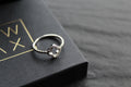 Vintage Clover Silver Ring
