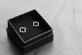 Vintage Open Flower Earrings