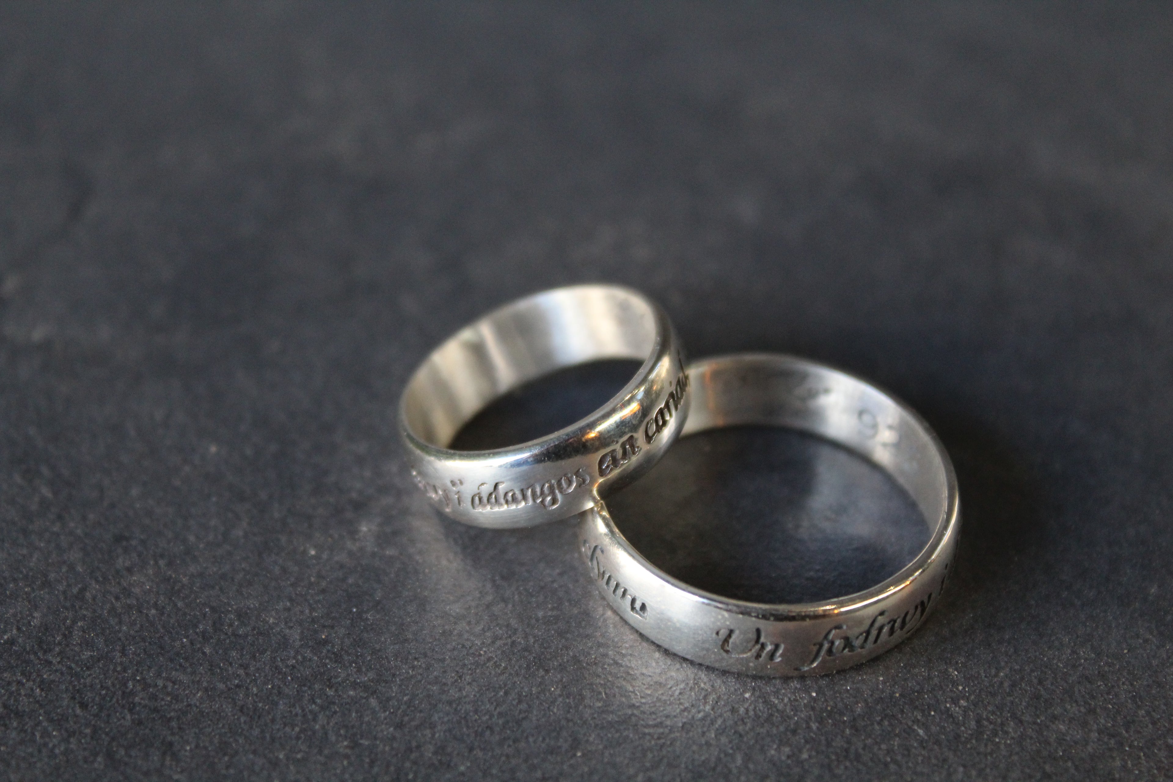 Welsh Silver Love Ring