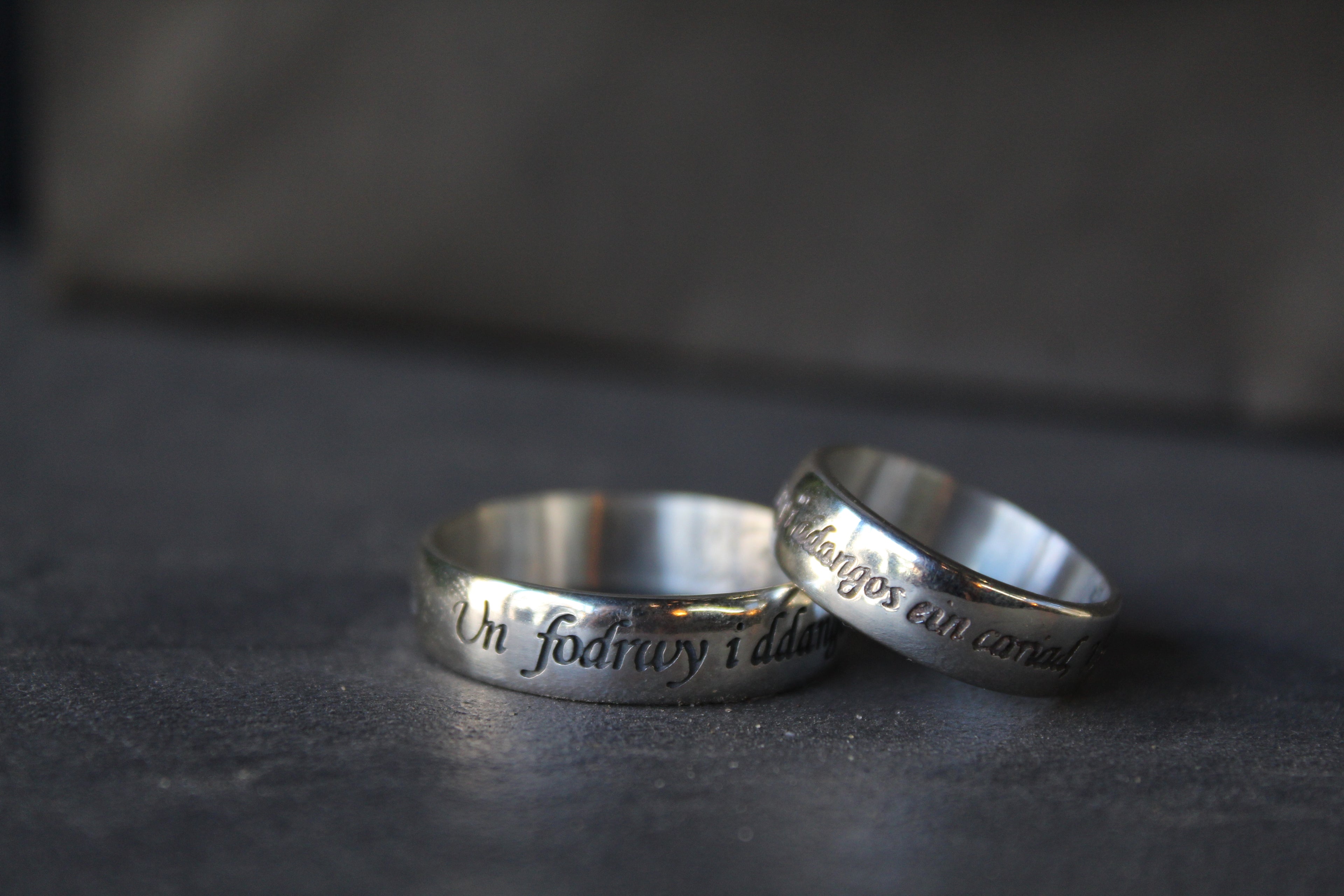 Welsh Silver Love Ring