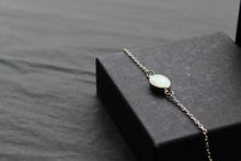Load image into Gallery viewer, White Opalite Chain Bracelet
