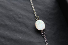 Load image into Gallery viewer, White Opalite Chain Bracelet
