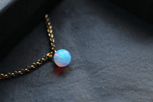 Load image into Gallery viewer, 14ct Gold filled Sea Opal Necklace
