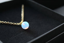 Load image into Gallery viewer, 14ct Gold filled Sea Opal Necklace
