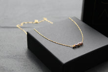 Load image into Gallery viewer, 9ct Gold &quot;7 Lucky Ring&quot; Necklace
