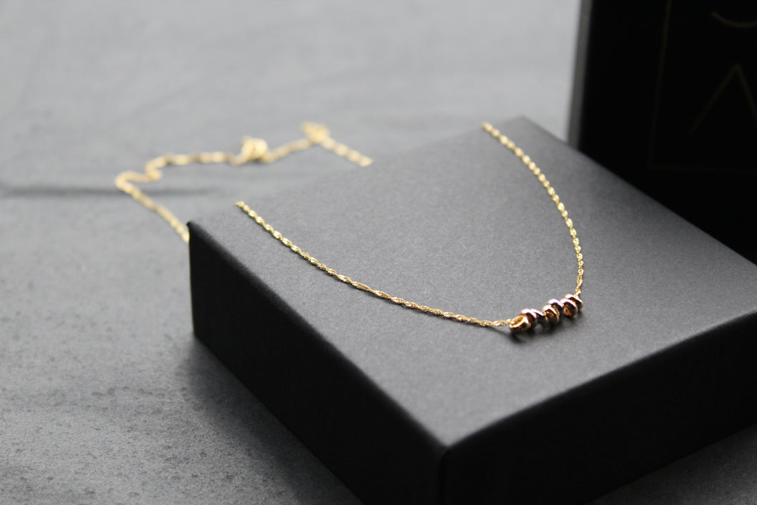 Lucky rings hotsell necklace gold