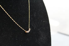 Load image into Gallery viewer, 9ct Gold &quot;7 Lucky Ring&quot; Necklace
