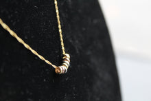 Load image into Gallery viewer, 9ct Gold &quot;7 Lucky Ring&quot; Necklace
