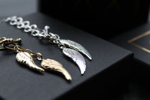 Load image into Gallery viewer, 9ct Gold Angel Wing T-Bar Bracelet
