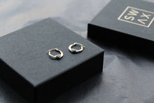 Load image into Gallery viewer, 9ct Gold Crystalique Heart Hoop
