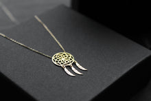 Load image into Gallery viewer, 9ct Gold Dream Catcher Necklace
