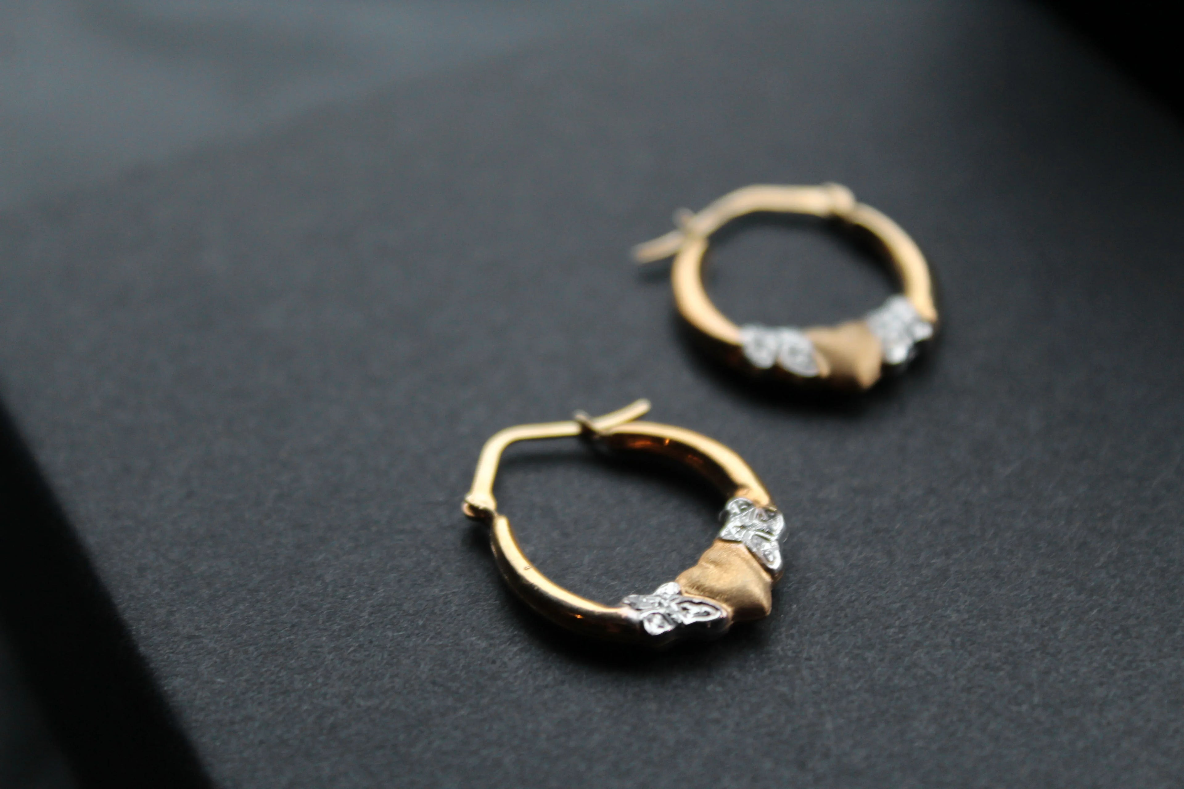 9ct Gold Earring & Necklace Set - Swax Jewellery Barmouth