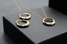 Load image into Gallery viewer, 9ct Gold Earring &amp; Necklace Set
