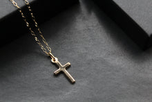 Load image into Gallery viewer, 9ct Gold Hollow Cross
