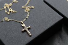 Load image into Gallery viewer, 9ct Gold Hollow Cross
