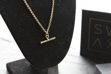 Load image into Gallery viewer, 9ct Gold T- Bar Necklace
