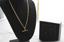 Load image into Gallery viewer, 9ct Gold T- Bar Necklace
