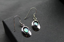 Load image into Gallery viewer, Abalone Oval Earrings
