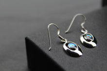 Load image into Gallery viewer, Abalone Oval Earrings
